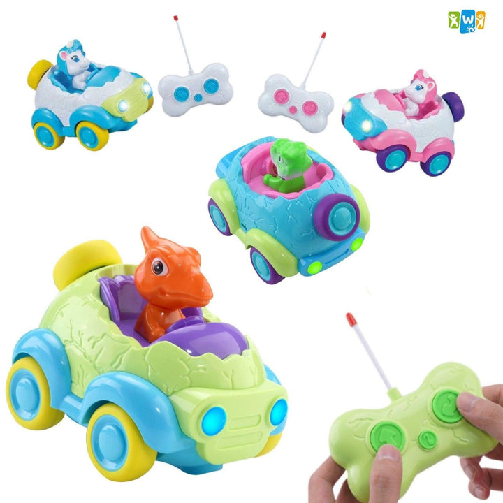 YOTOY Dino Chasers Remote Control Car for Toddler - YOTOY