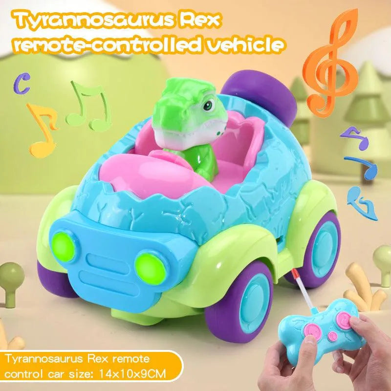 YOTOY Dino Chasers Remote Control Car for Toddler - YOTOY