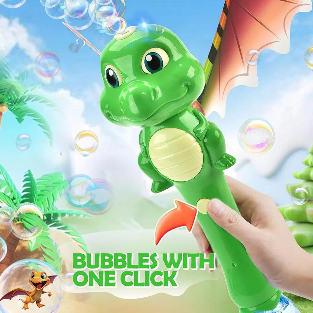 YOTOY Dinosaur Bubble Wand Toys for Kids - YOTOY