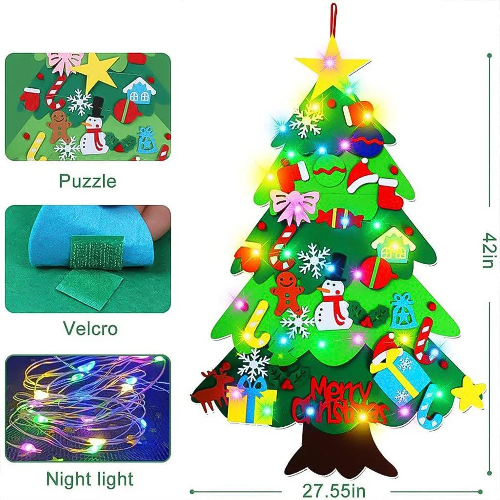 YOTOY DIY Felt Christmas Tree - YOTOY