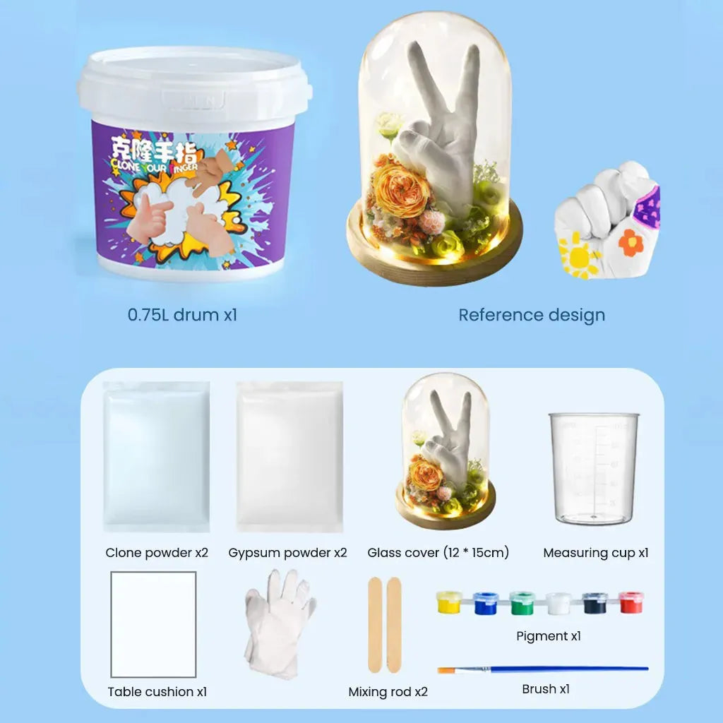 YOTOY DIY Kids' Fingerprint Clay Kit - YOTOY