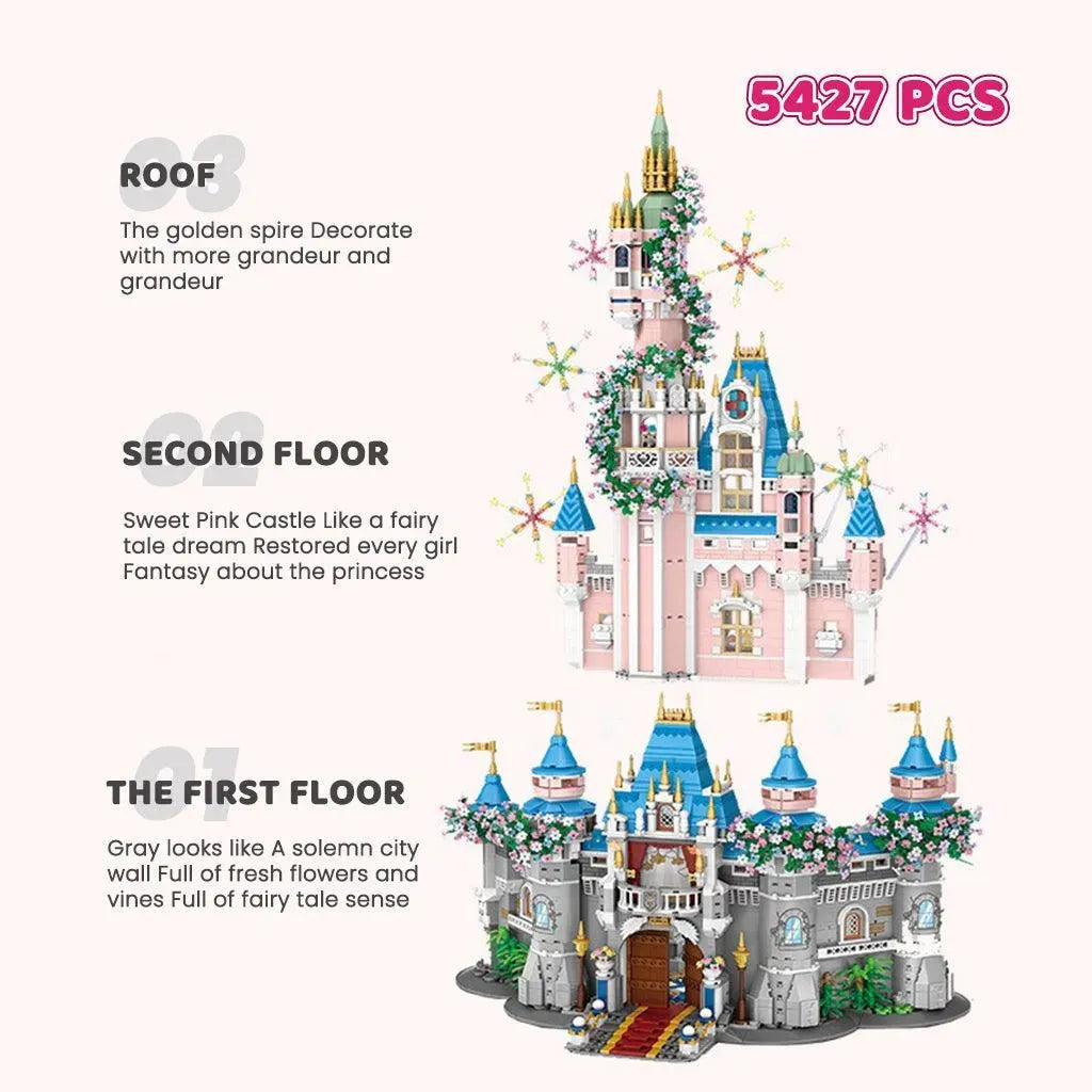 YOTOY Dream Castle Building Blocks Toys - YOTOY