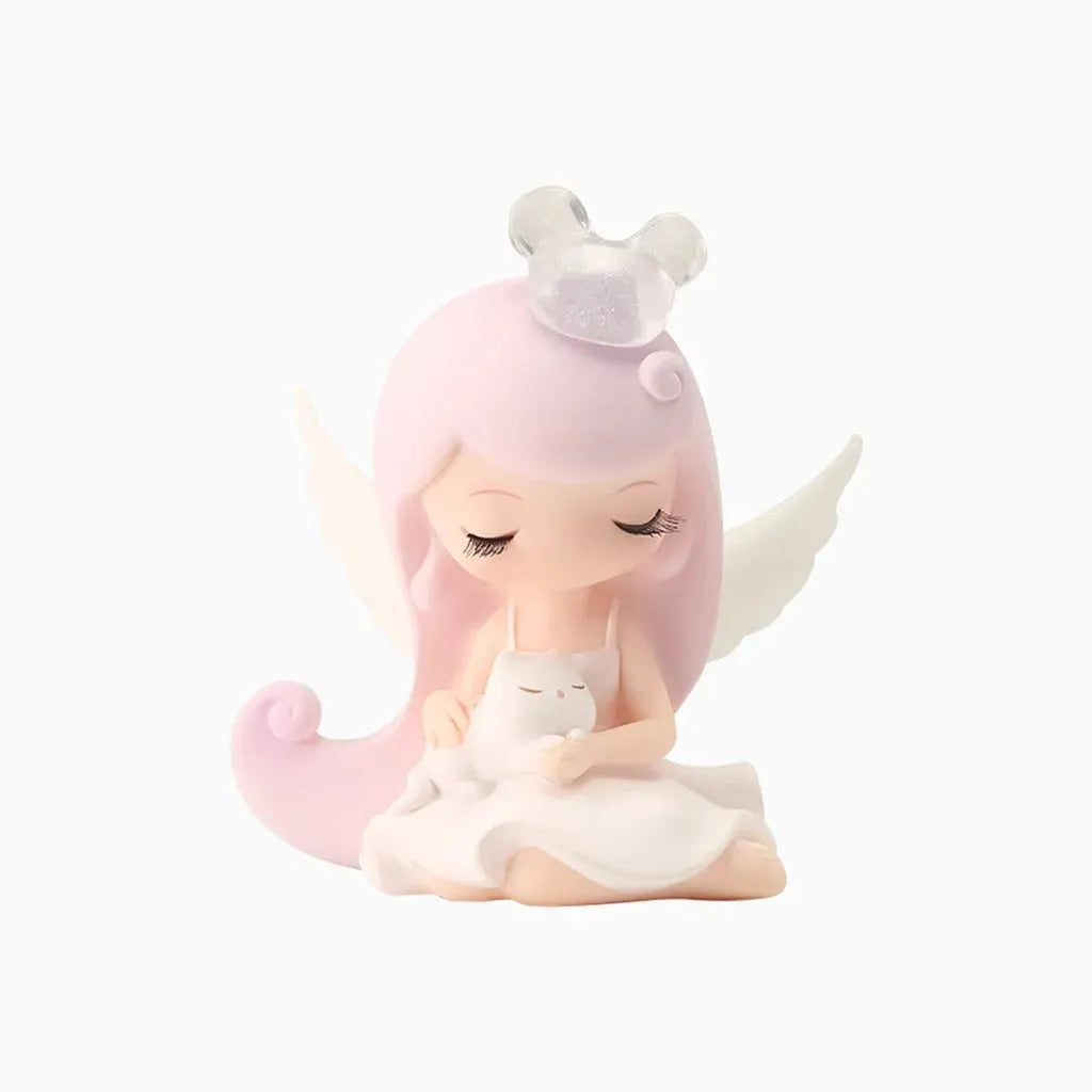 YOTOY Dreamy Angel Handmade Figurine Desktop Decorative Ornament Handmade Figurine - YOTOY