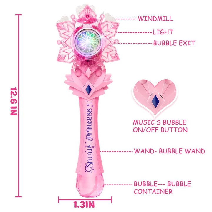 YOTOY Electric Sound And Light Fairy Magic Bubble Wand - YOTOY
