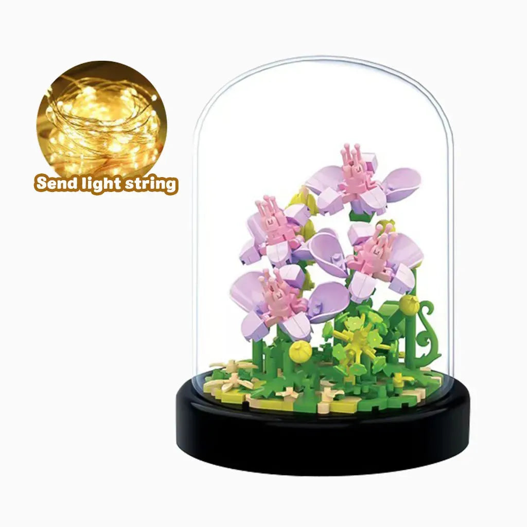 YOTOY Eternal Flower Fantasy Crystal Building Blocks - YOTOY