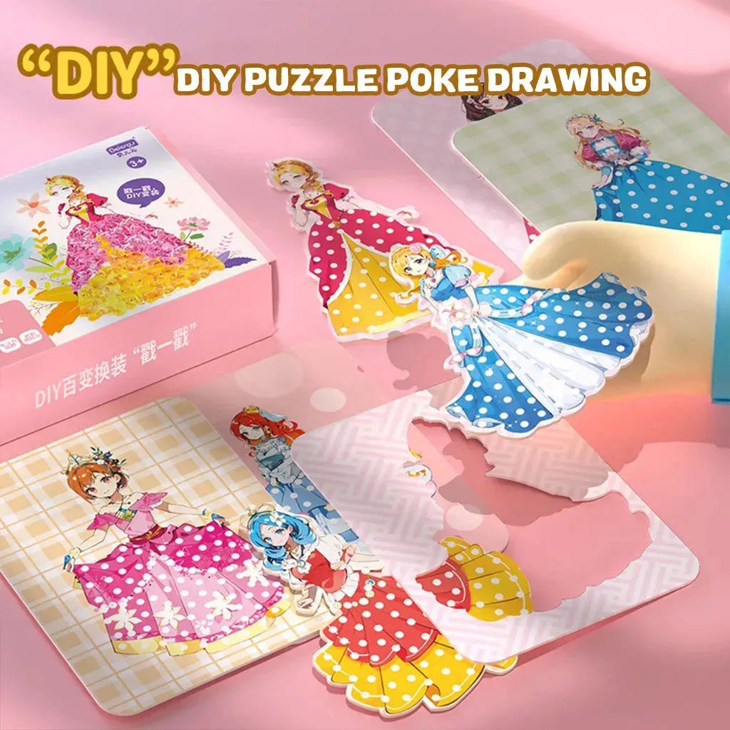 YOTOY Fantasy Princess Poke And Poke Children'S Painting - YOTOY