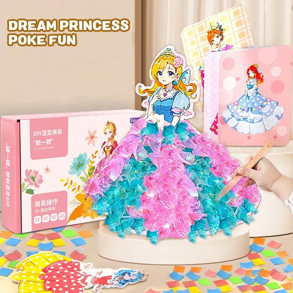 YOTOY Fantasy Princess Poke And Poke Children'S Painting - YOTOY