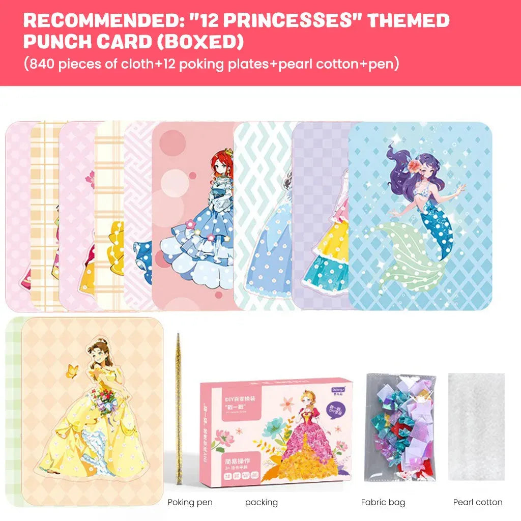 YOTOY Fantasy Princess Poke And Poke Children'S Painting - YOTOY