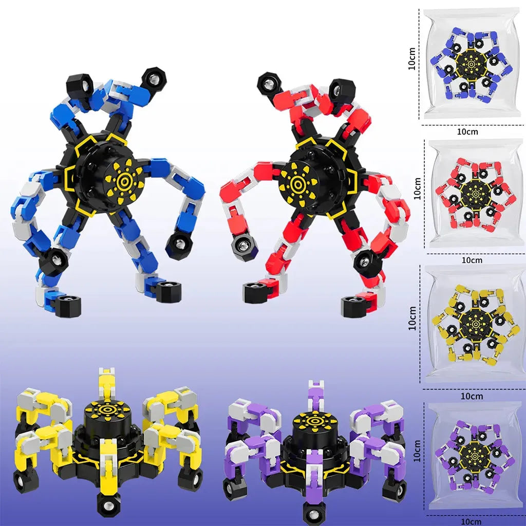 YOTOY Finger Spinner Mechanical Decompression Toy for Kids - YOTOY