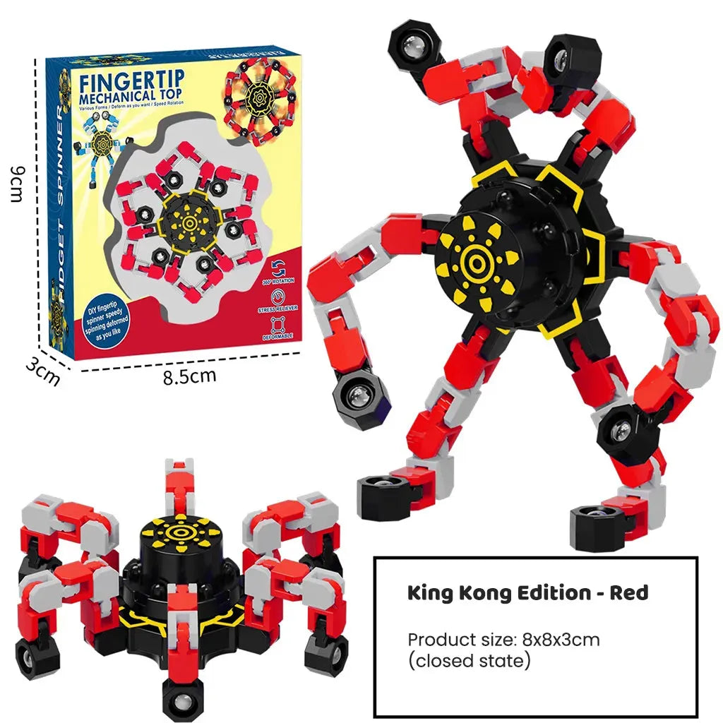 YOTOY Finger Spinner Mechanical Decompression Toy for Kids - YOTOY