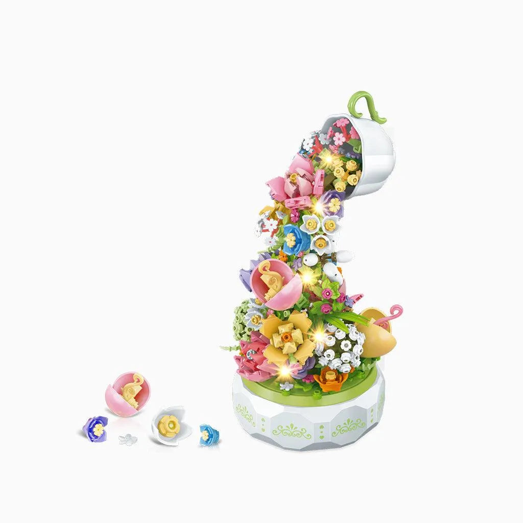 YOTOY Flower Musical Building Blocks - 575PCS - YOTOY