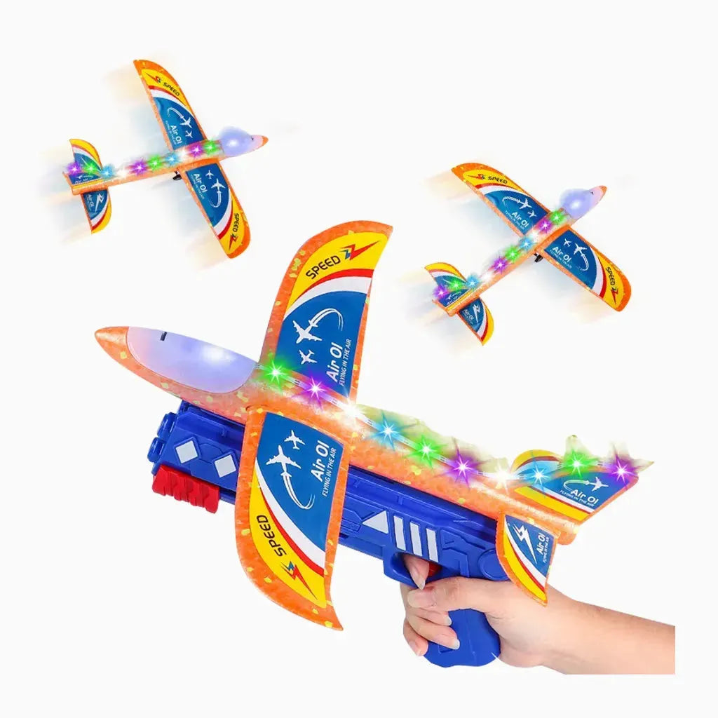 YOTOY Foam Dart Slingshot Plane Gun - YOTOY