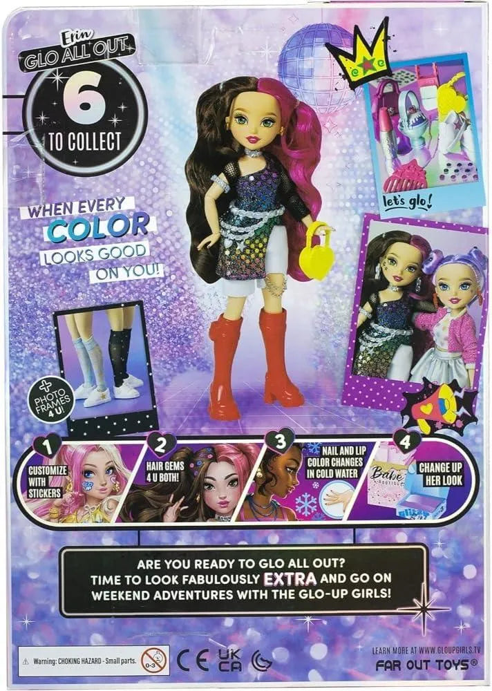 YOTOY GLO-UP Girls Season 2 Erin Alternative Girl Fashion Doll - YOTOY