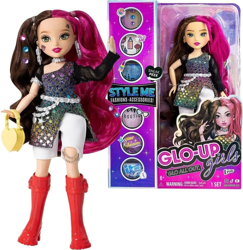 YOTOY GLO-UP Girls Season 2 Erin Alternative Girl Fashion Doll - YOTOY