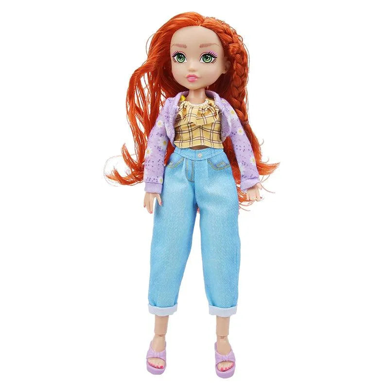 YOTOY GLO-UP Girls Season 2 Rose Redhead Fashion Doll - YOTOY