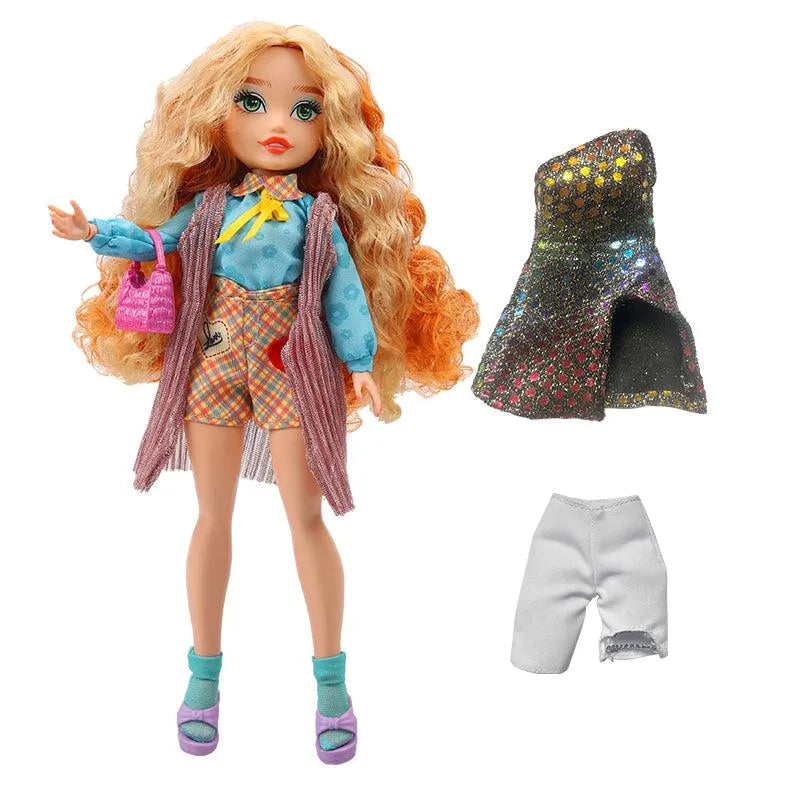 YOTOY GLO-UP Girls Season 2 Rose Redhead Fashion Doll - YOTOY