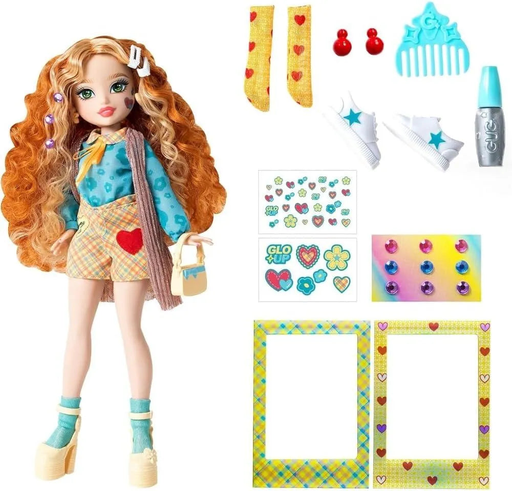 YOTOY GLO-UP Girls Season 2 Rose Redhead Fashion Doll - YOTOY