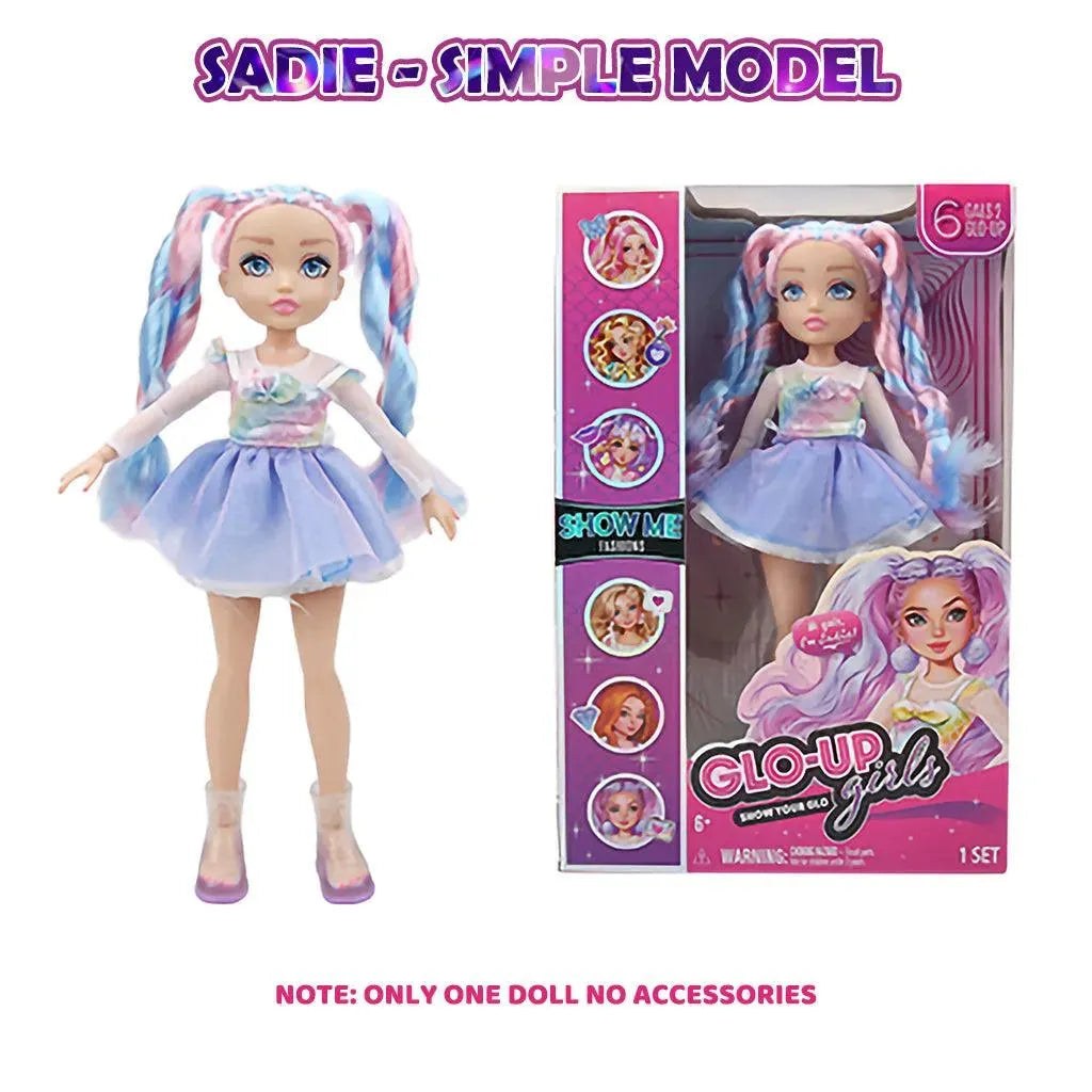 YOTOY GLO-UP Girls Season 2 Sadie Fashionista Fashion Doll - YOTOY