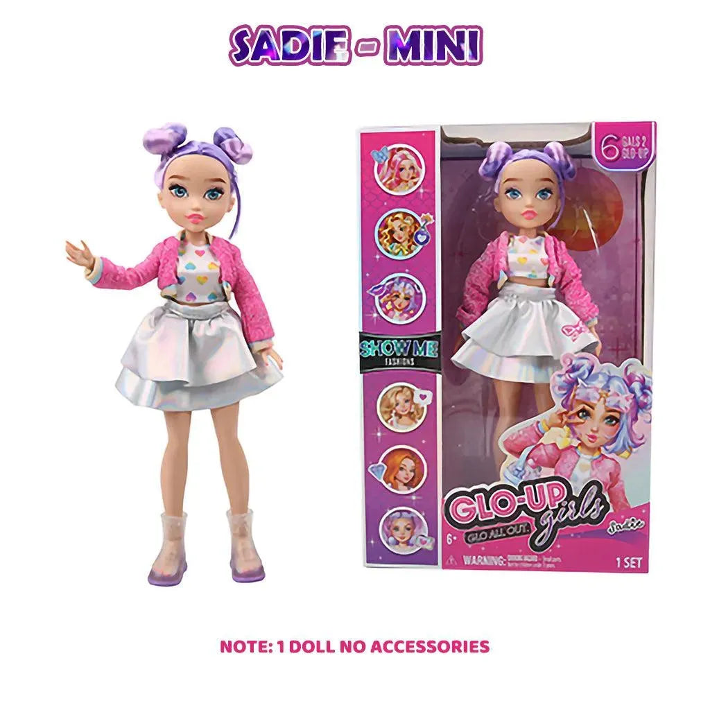 YOTOY GLO-UP Girls Season 2 Sadie Fashionista Fashion Doll - YOTOY