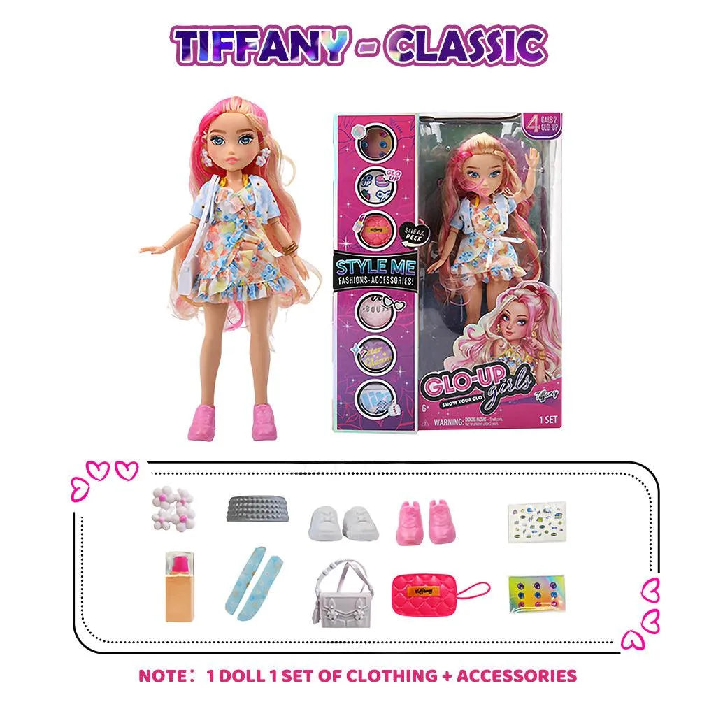 YOTOY GLO-UP Girls Season 2 Tiffany Blonde Fashion Doll - YOTOY