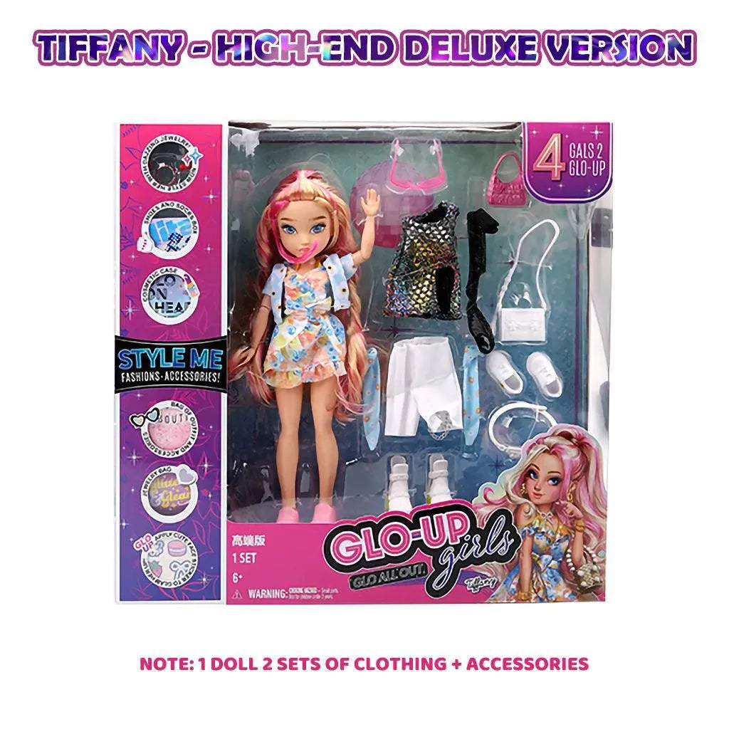 YOTOY GLO-UP Girls Season 2 Tiffany Blonde Fashion Doll - YOTOY