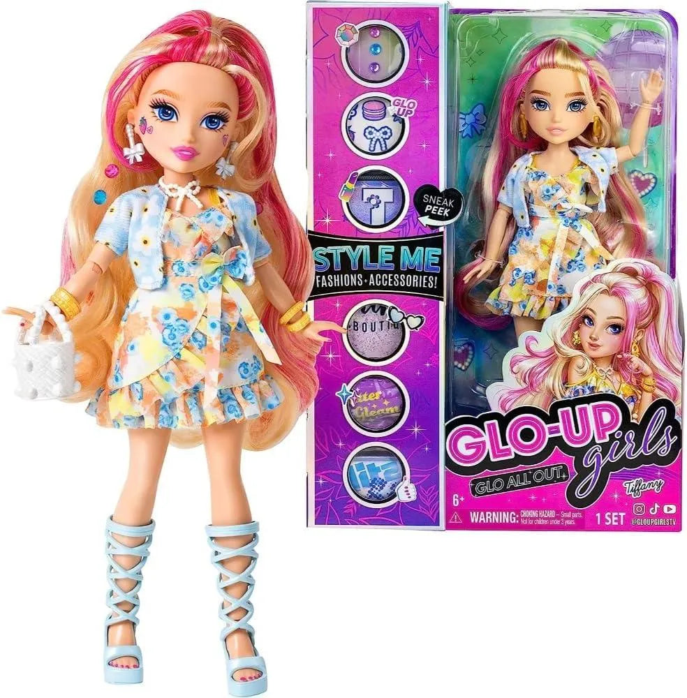 YOTOY GLO-UP Girls Season 2 Tiffany Blonde Fashion Doll - YOTOY