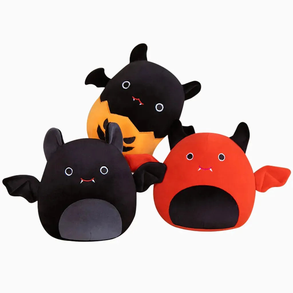 YOTOY Halloween Bat-Pumpkin Fusion Plush Toy Doll Pillow - Adorable Spooky Companion - YOTOY