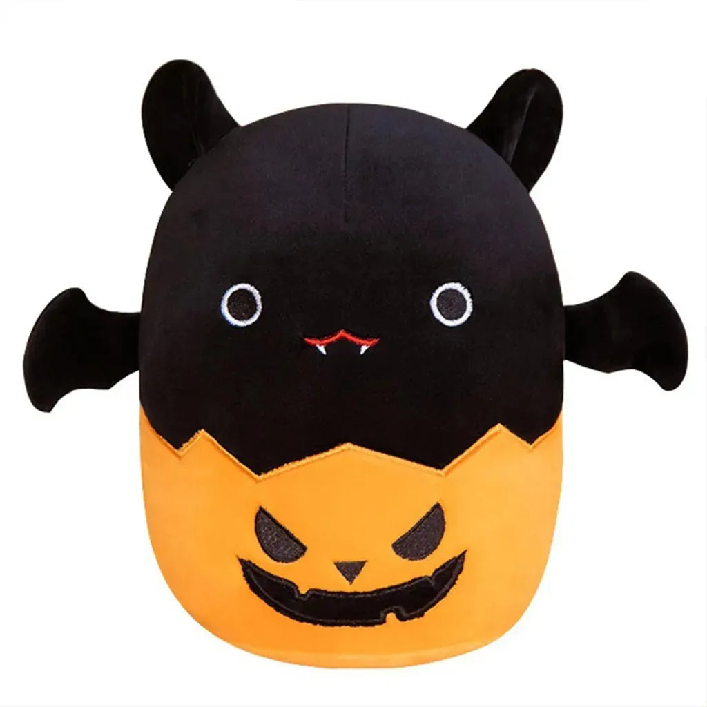 YOTOY Halloween Bat-Pumpkin Fusion Plush Toy Doll Pillow - Adorable Spooky Companion - YOTOY