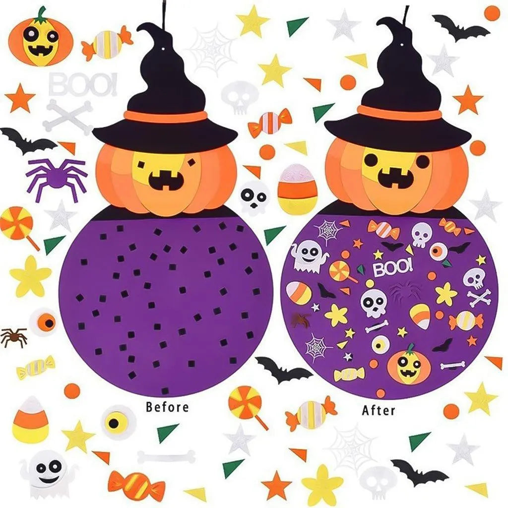 YOTOY Halloween Felt Pumpkin Pendant - YOTOY