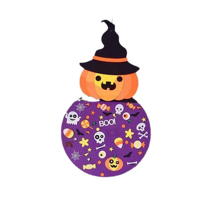 YOTOY Halloween Felt Pumpkin Pendant - YOTOY