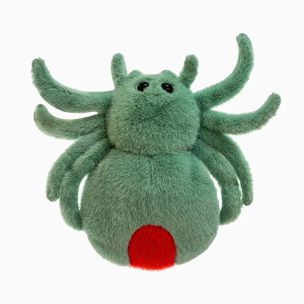 YOTOY Halloween Plush Toy Prank Prop for Cross-border Fun: Cuddly Spider Doll Stuffed Animal, Adorable Kids' Companion - YOTOY