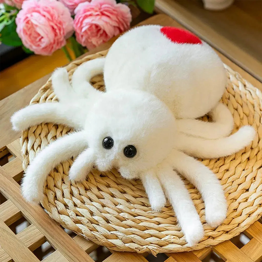 YOTOY Halloween Plush Toy Prank Prop for Cross-border Fun: Cuddly Spider Doll Stuffed Animal, Adorable Kids' Companion - YOTOY