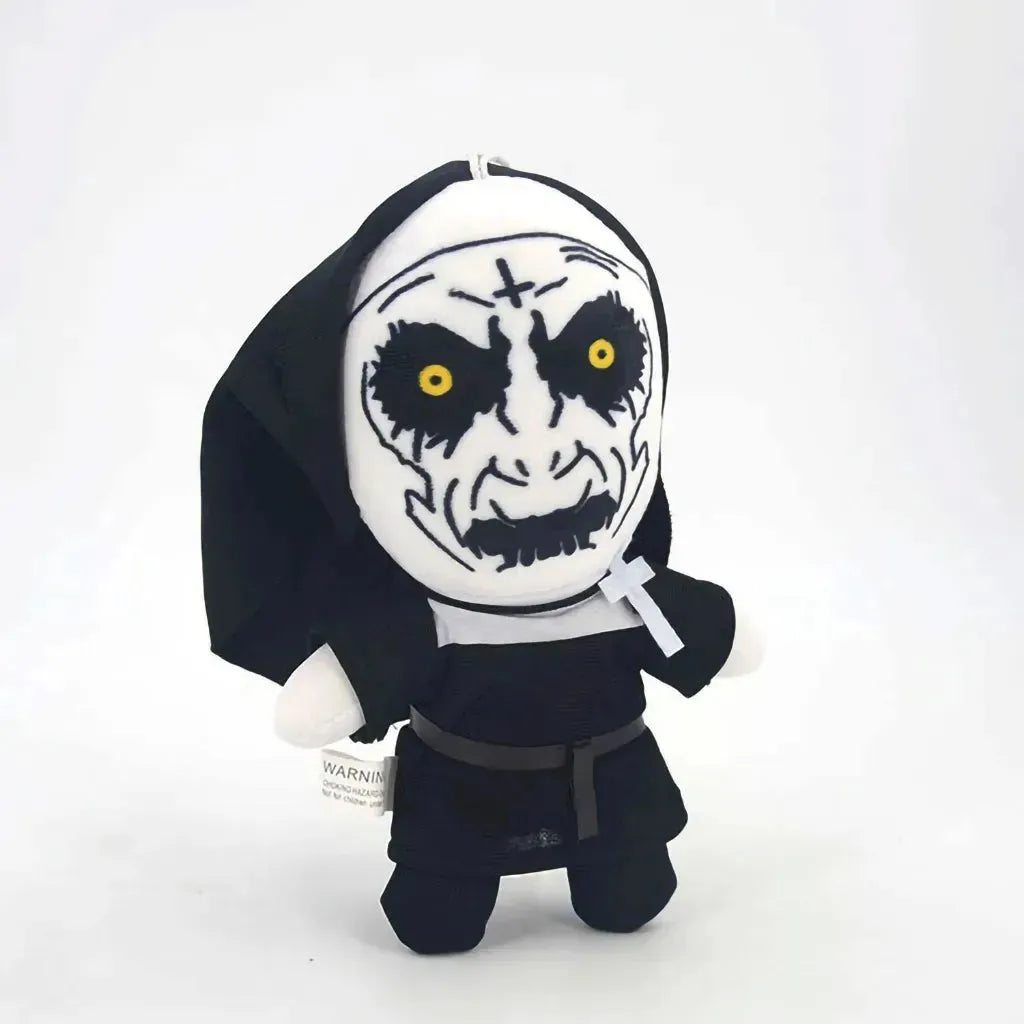 YOTOY Haunted Nun Plush: Spooky The Nun Movie-Inspired Halloween Stuffed Toy Doll - YOTOY