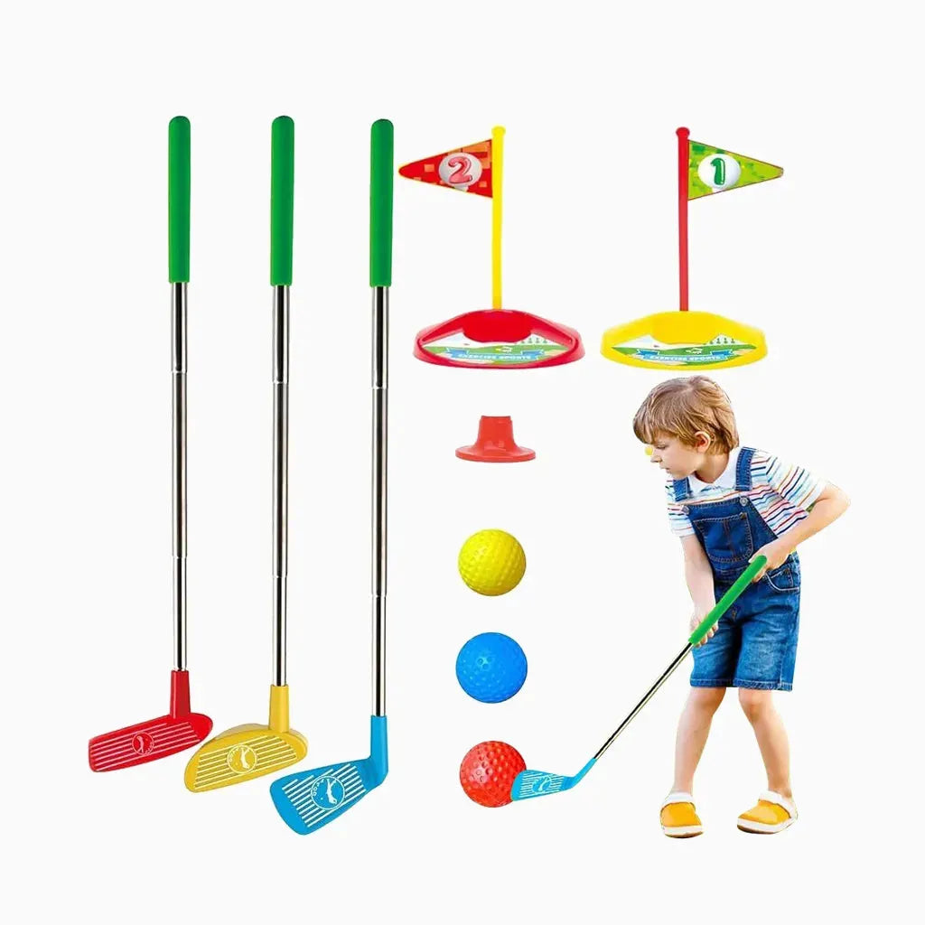 YOTOY Indoor Kids' Sports Parent-Child Interactive Game Competitive Golf Set Toy - YOTOY