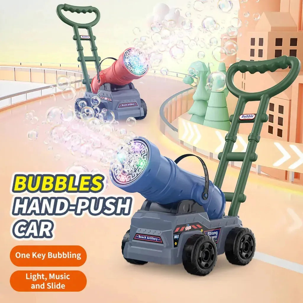 YOTOY Kids Bubble Cannon Push Car Toy - YOTOY