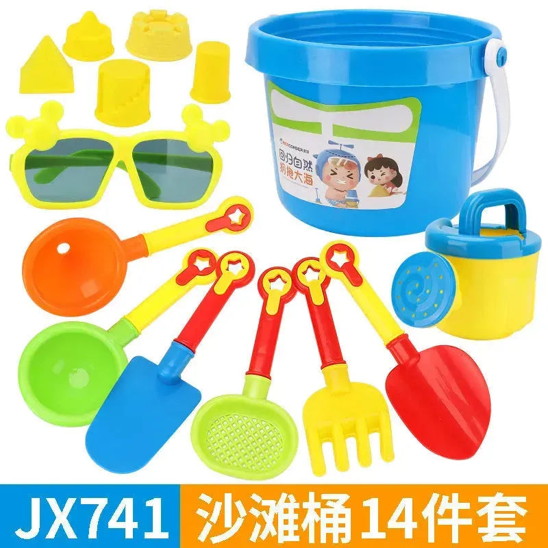 YOTOY Kids Outdoor Beach Toy Set - Sandbox Play Kit - YOTOY