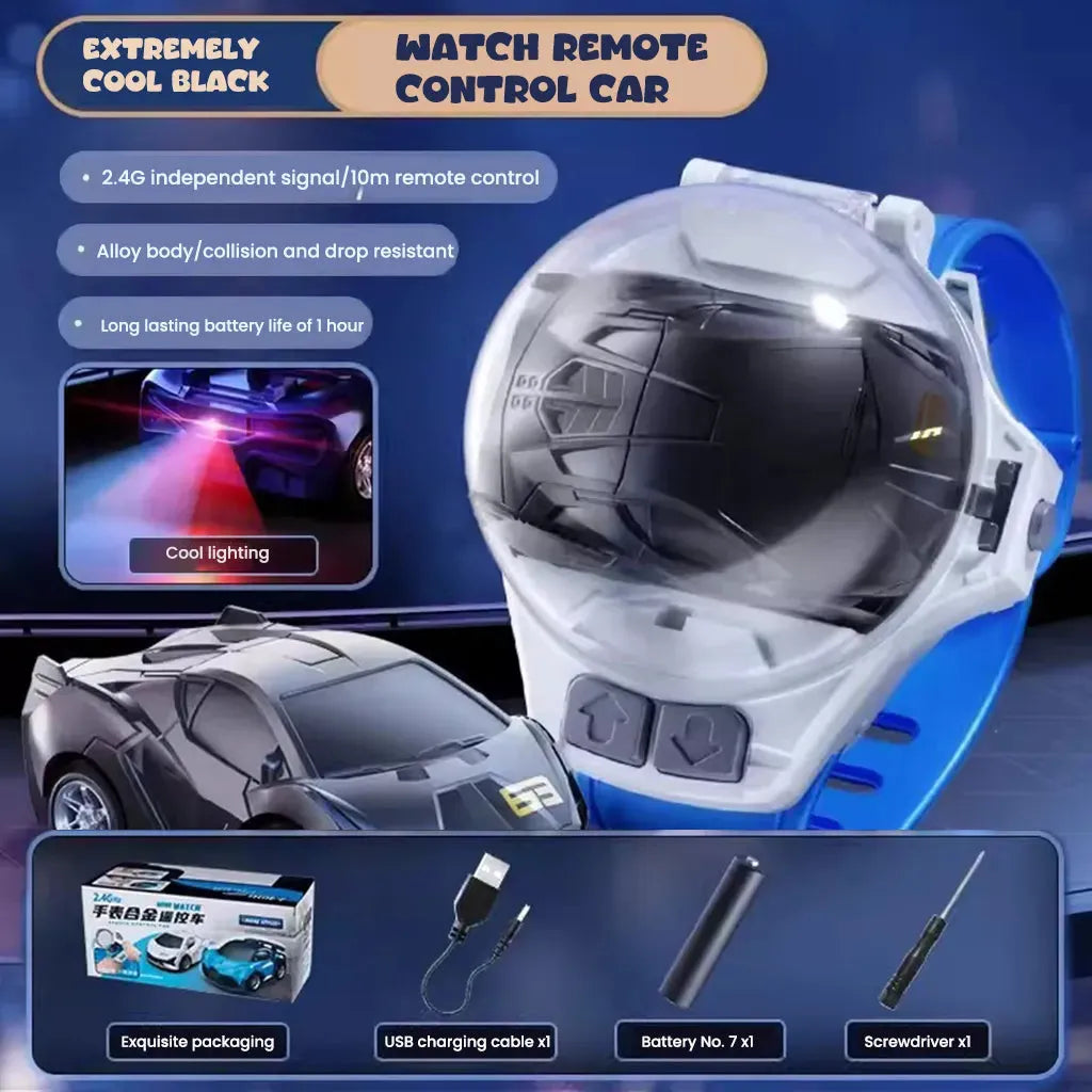 YOTOY Kids Tech Wonder: Remote Control Watch Car - YOTOY