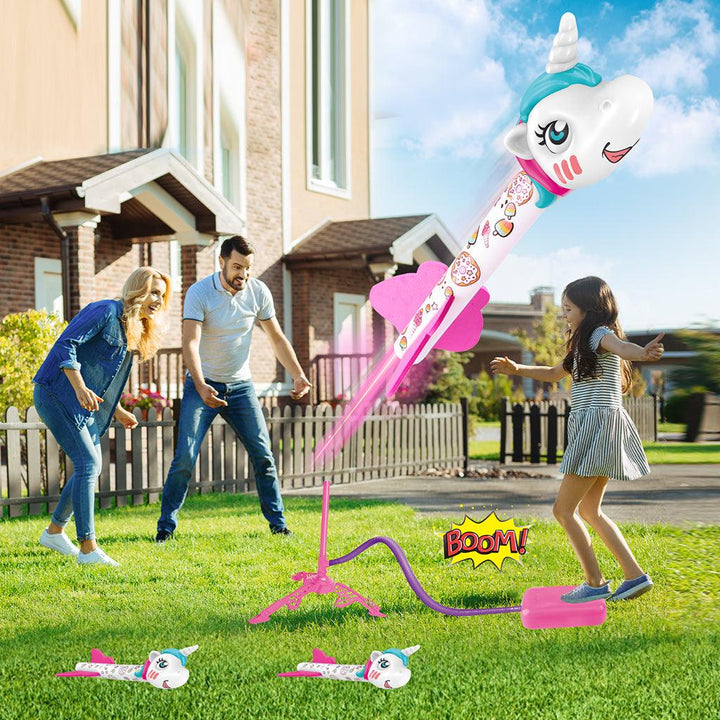 YOTOY Kids Unicorn Rocket Launcher Toys - YOTOY