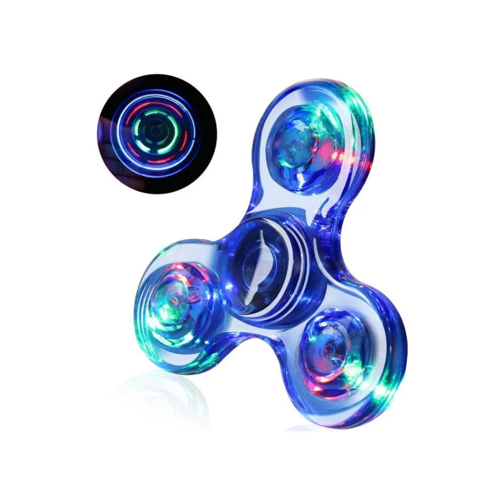 YOTOY LED Fidget Spinners, Light Up Sensory Fidget Toys for Kids - YOTOY