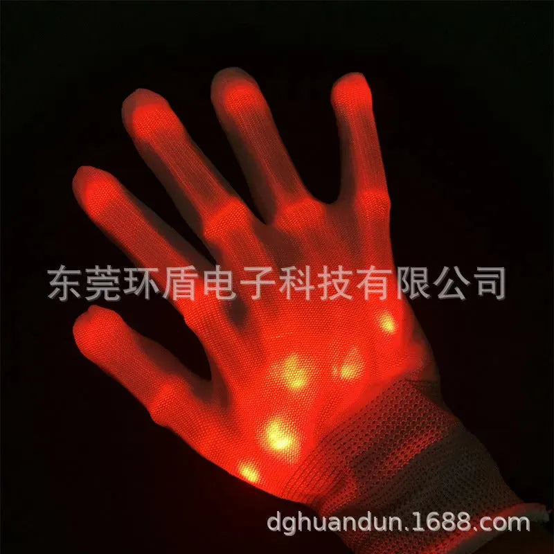 YOTOY LED Glow Skeleton Hand Gloves - YOTOY