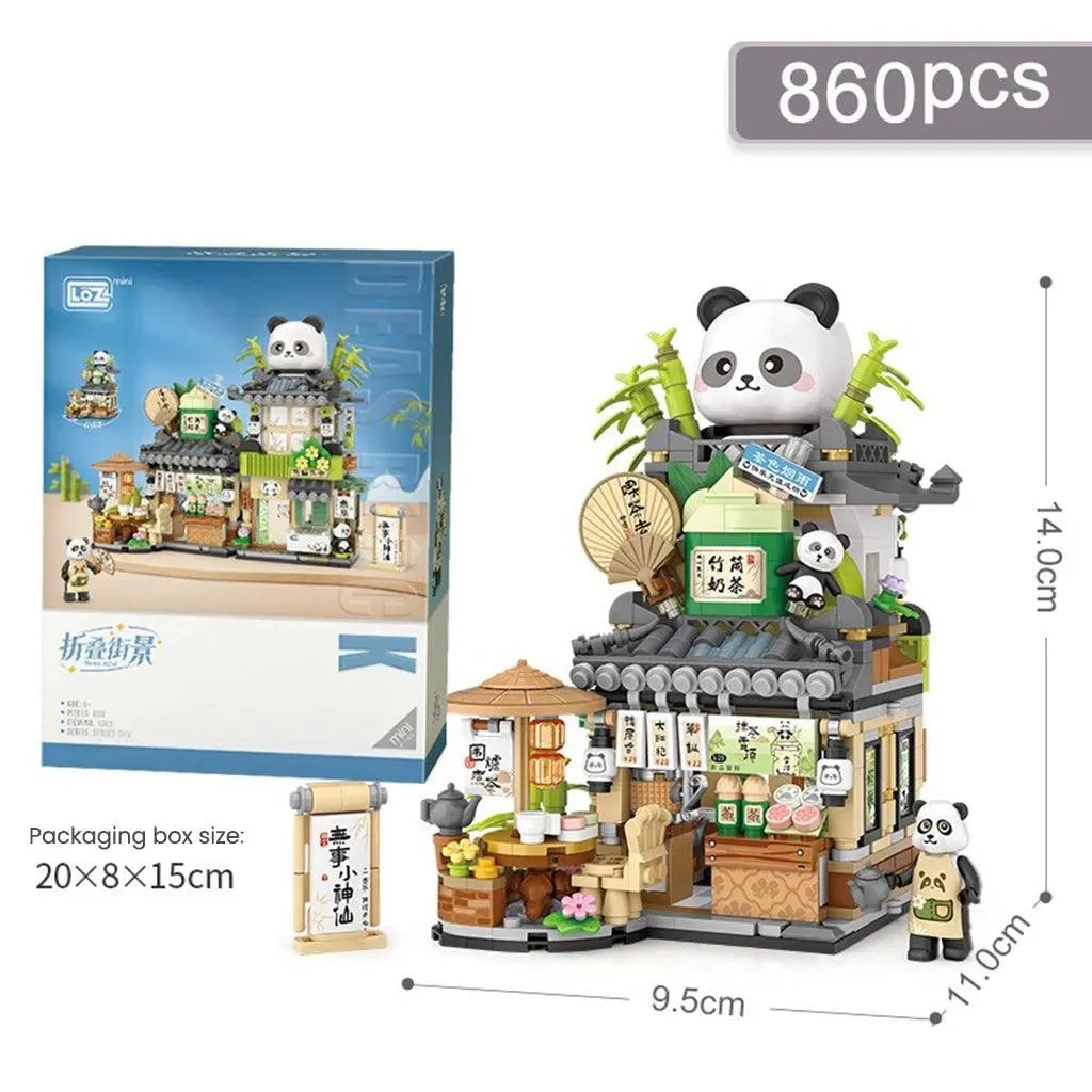 YOTOY Little Bear Cafe Building Blocks - YOTOY