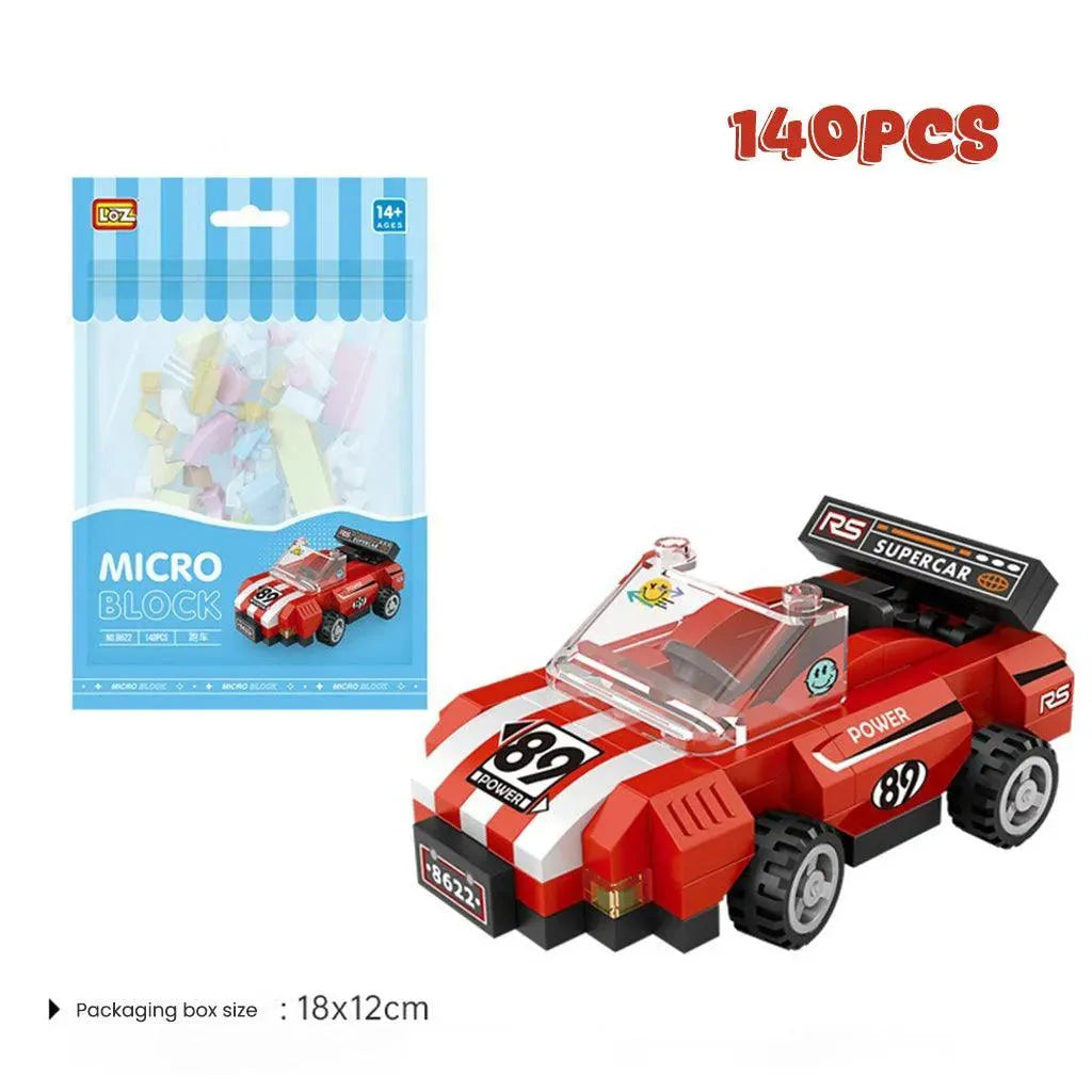 YOTOY Mini Car Model Micro-Particle Building Blocks - YOTOY