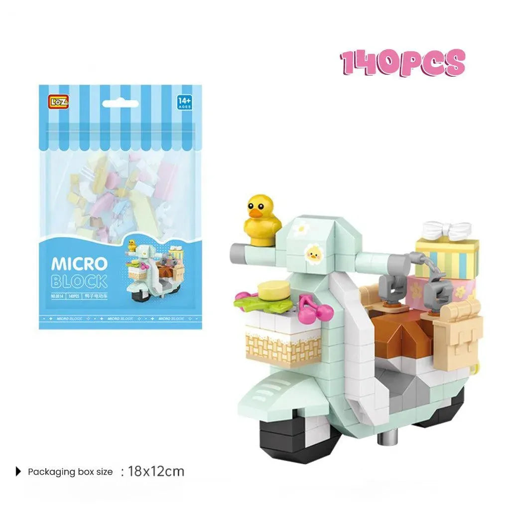 YOTOY Mini Car Model Micro-Particle Building Blocks - YOTOY