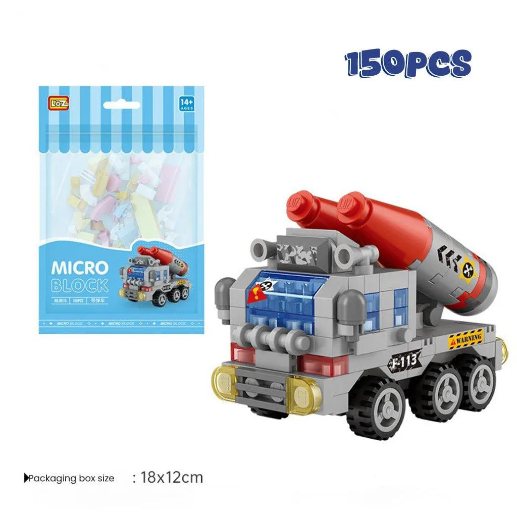 YOTOY Mini Car Model Micro-Particle Building Blocks - YOTOY