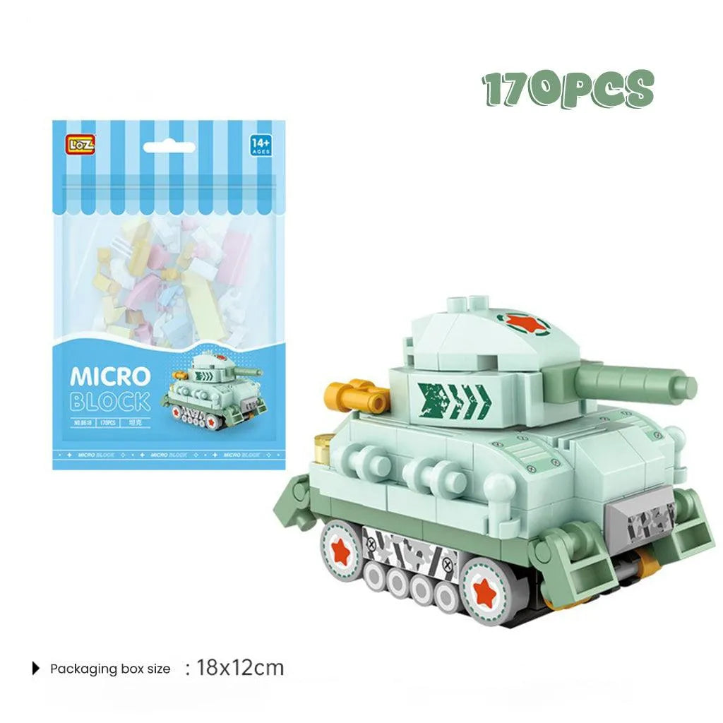 YOTOY Mini Car Model Micro-Particle Building Blocks - YOTOY