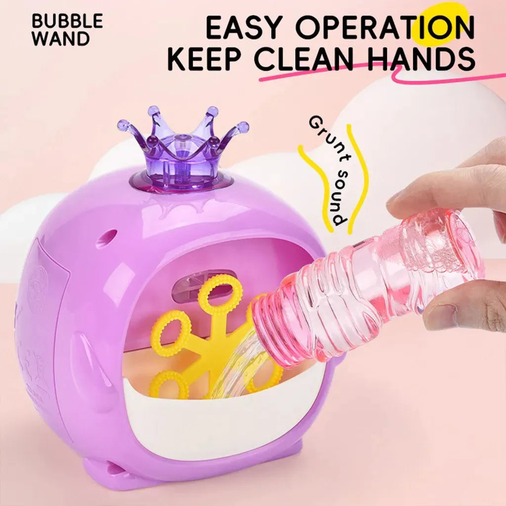 YOTOY Mini Crown Bubble Machine - YOTOY