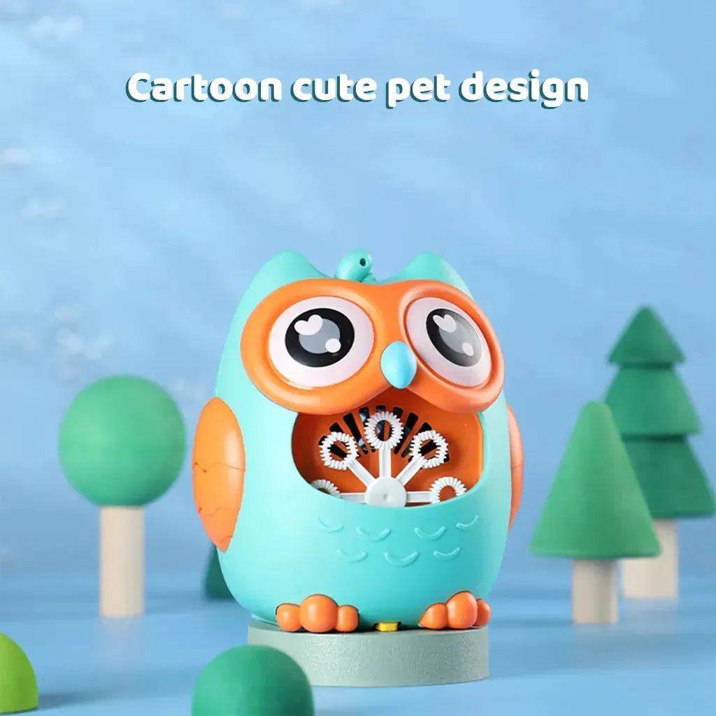 YOTOY New Cartoon Owl Bubble Machine for Kids - YOTOY