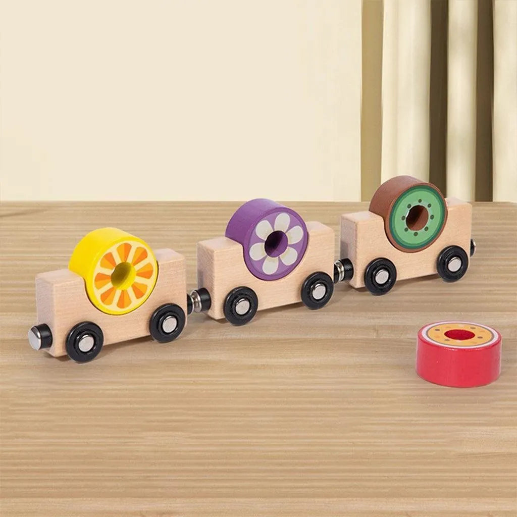 YOTOY Number Shape Recognition Cartoon Building Blocks - YOTOY