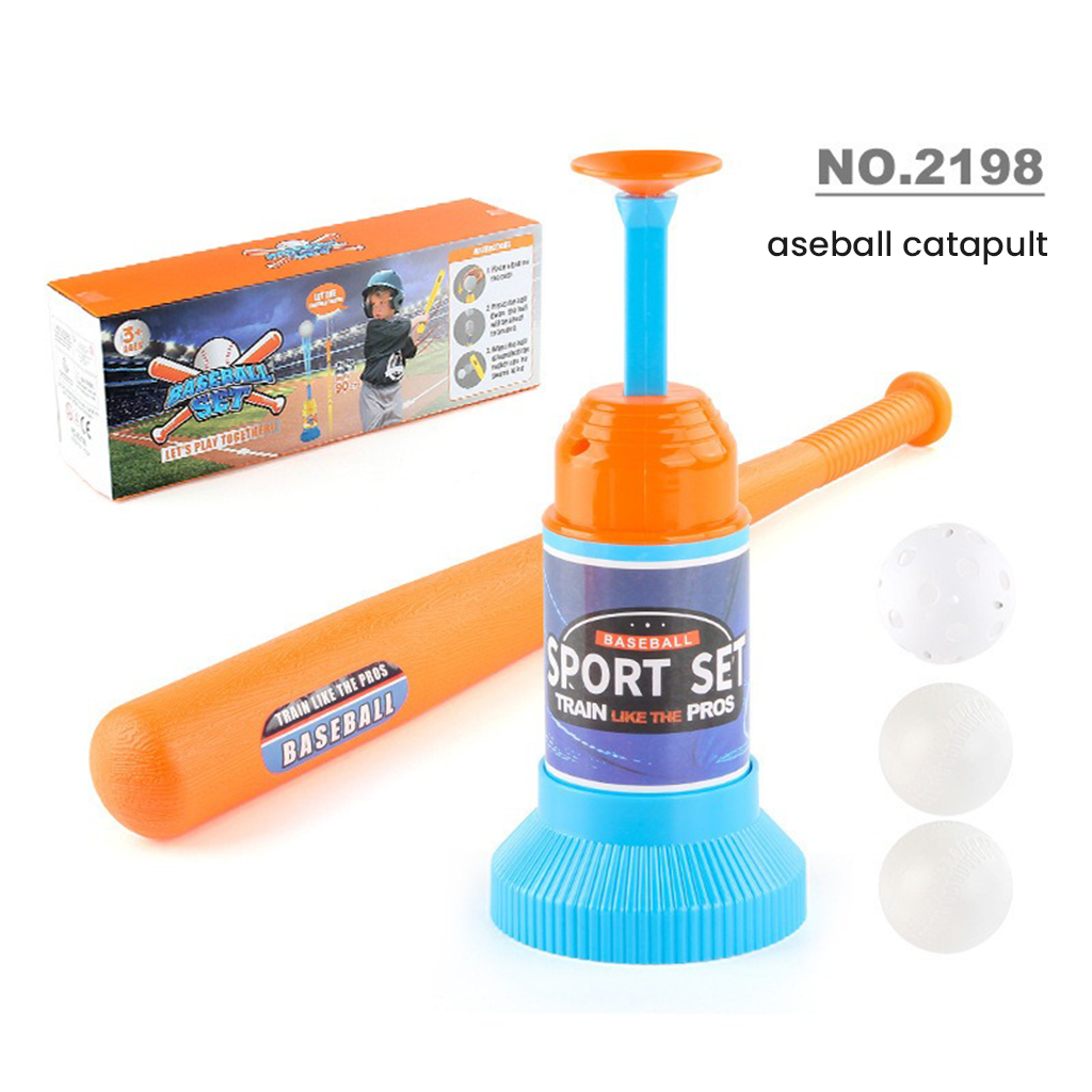 YOTOY Outdoor Sports Toy - One-Click Baseball Launcher 3-in-1 Baseball Training Kit Sport Toy - YOTOY