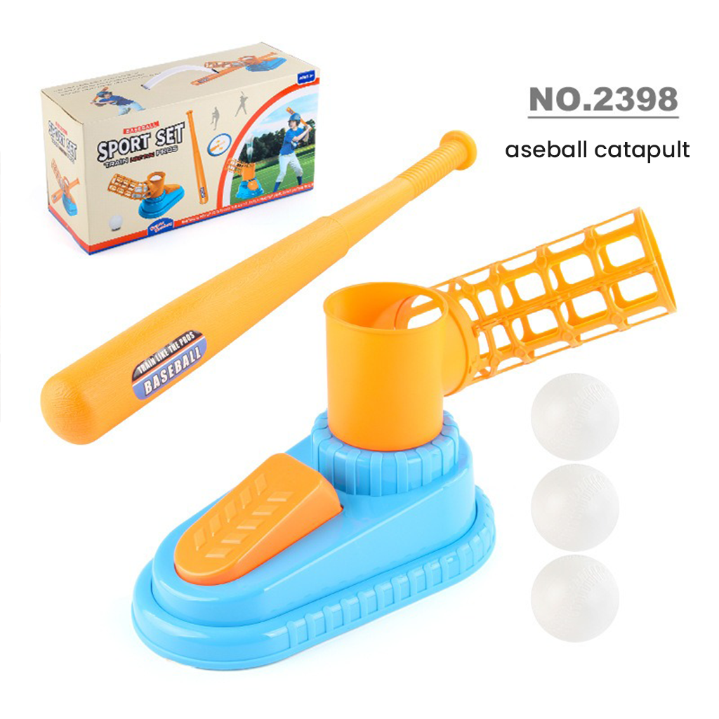 YOTOY Outdoor Sports Toy - One-Click Baseball Launcher 3-in-1 Baseball Training Kit Sport Toy - YOTOY